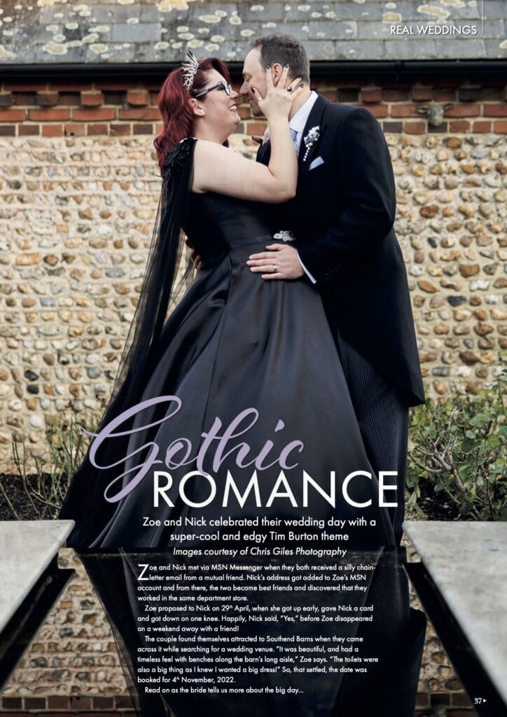 , Featured in Your Sussex Wedding Magazine