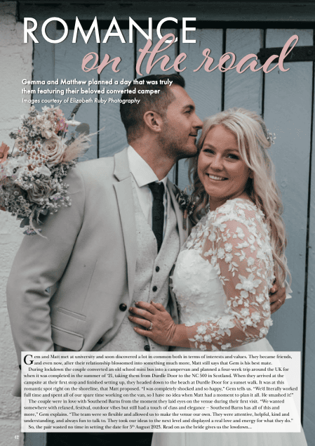 , Featured in Your Sussex Wedding Magazine